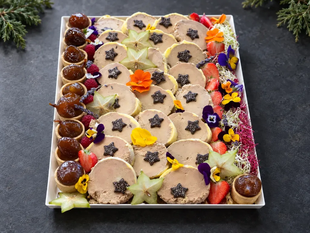 Plateaux de foie gras